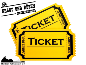 Erwachsenen-Tickets für’s KRAUT UND RÜBEN Musikfestival 2024